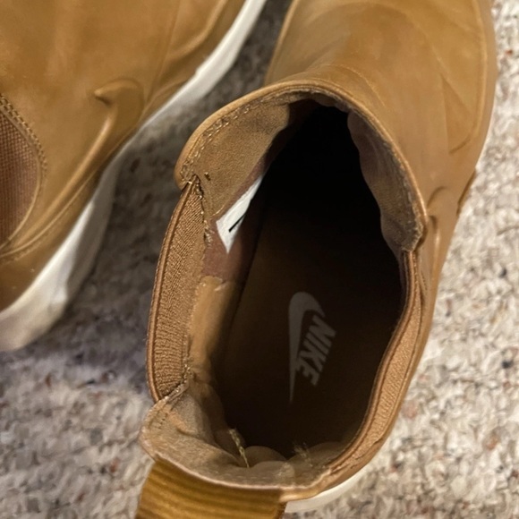 Nike Air Max Thea Ale Brown Leather Women's Boots  Size 7 - Picture 6 of 7